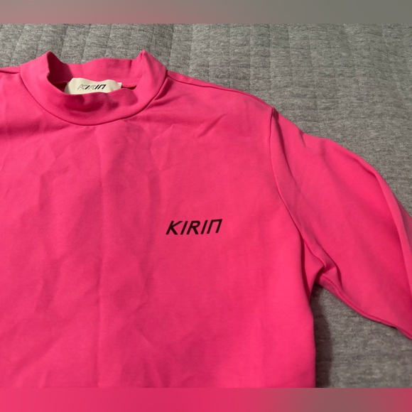 Kirin Peggy Gou Jersey Open Back Long Sleeve Bodysuit Pink - Picture 4 of 14